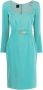 Pinko Lichtblauwe jurken Blue Dames - Thumbnail 1