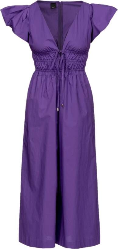Pinko Midi Dresses Purple Dames