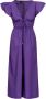 Pinko Midi Dresses Purple Dames - Thumbnail 1