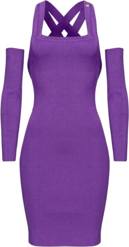 Pinko Midi Dresses Paars Dames