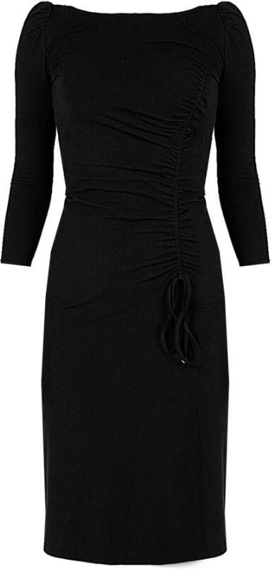 Pinko Midi Dresses Zwart Dames