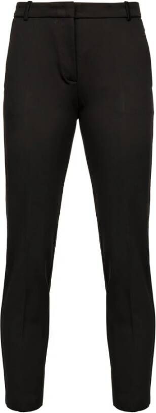 Pinko Bello 117 Pantalone Punto Stoffa Scuba Zwart Dames