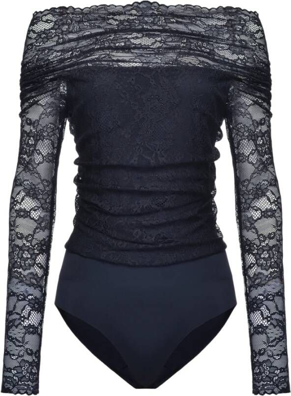 Pinko Milo 2 Body Pizzo Torch double Smelo Zwart Dames