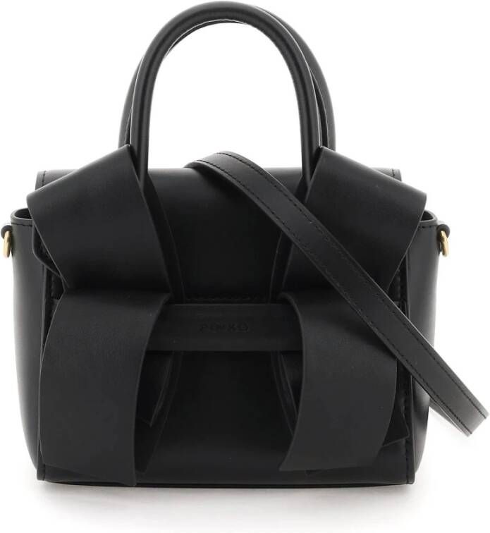 Pinko Mini G Tote Bag in denim door Givenchy; praktisch en casual ideaal voor elke look Zwart Dames