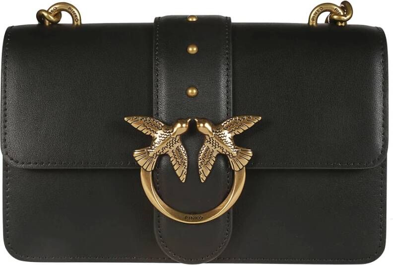 Pinko Zwarte Polyester Vrouwen Vierkante Tas Black Dames - Foto 2