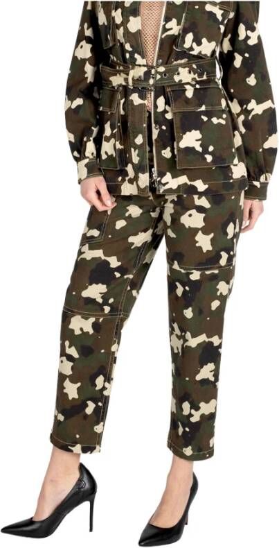 Pinko Nemo -broek Groen Dames