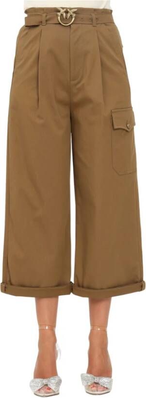 pinko Page Cargo Trousers Bruin Dames