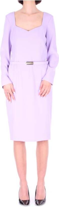 Pinko Elegante Jurk voor Vrouwen Purple Dames