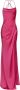 Pinko Fiji Abito Raso Stretch Paars Dames - Thumbnail 3