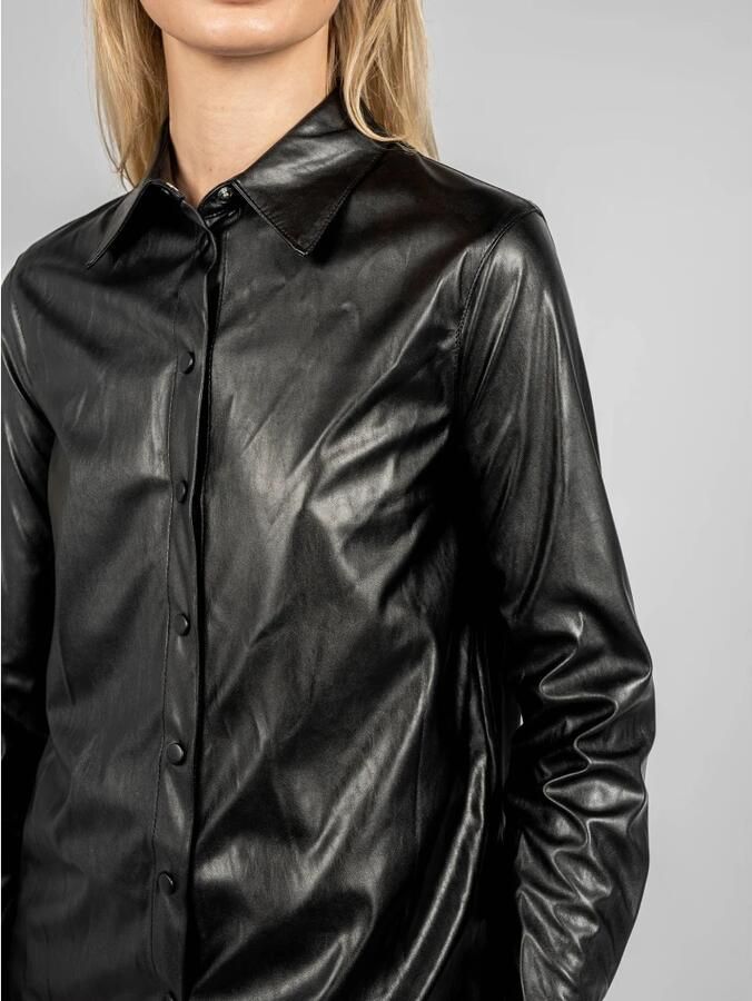 Pinko Zwarte Damesoverhemd Outlet Winter Black Dames