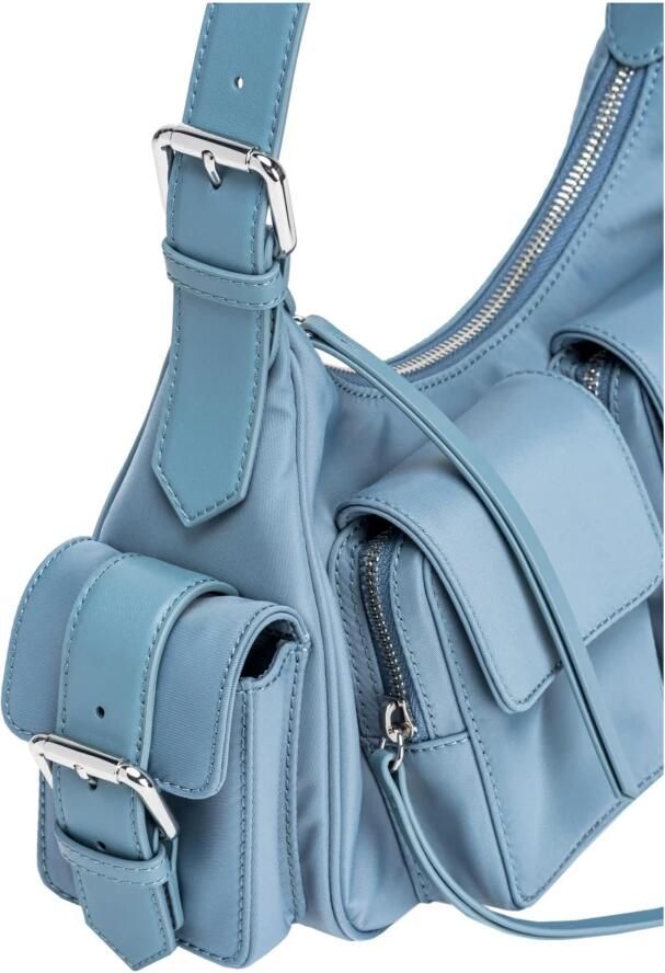 Pinko Blauwe Cargo Tas Love Birds Model Blue Dames - Foto 5