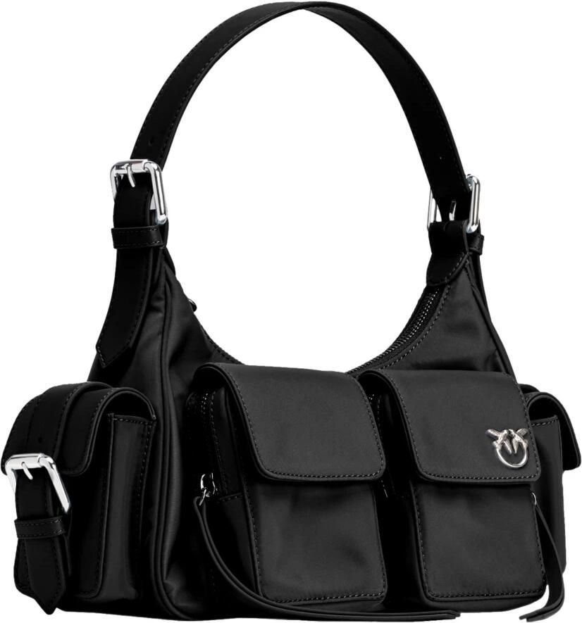 Pinko Zwarte Cargo Tas Love Birds Model 102794-A1J4 Black Dames - Foto 2