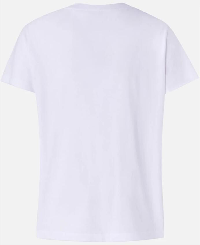 Pinko Casual Katoenen T-Shirt voor Vrouwen White Dames - Foto 6