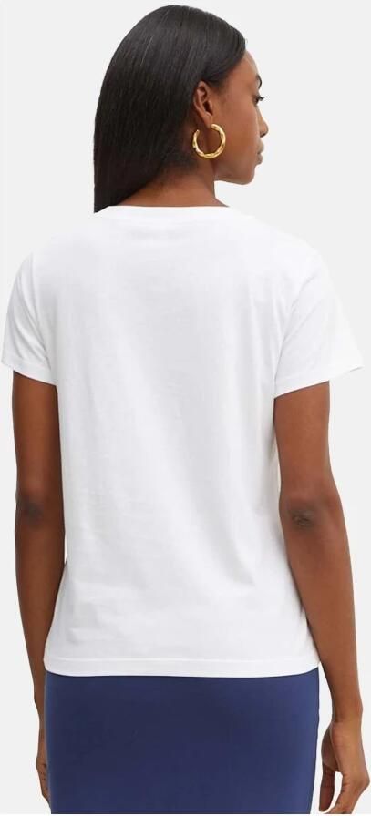 Pinko Casual Katoenen T-Shirt voor Vrouwen White Dames - Foto 3