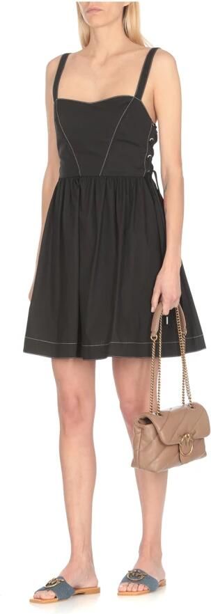 Pinko Gewatteerde Love Bag Puff in Ginger Biscuit Brown Dames - Foto 6