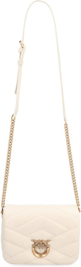 Pinko Baby Puzzel Deken Love Click Puff Beige Dames - Foto 4