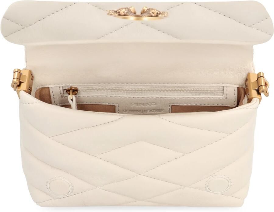 Pinko Baby Puzzel Deken Love Click Puff Beige Dames - Foto 2