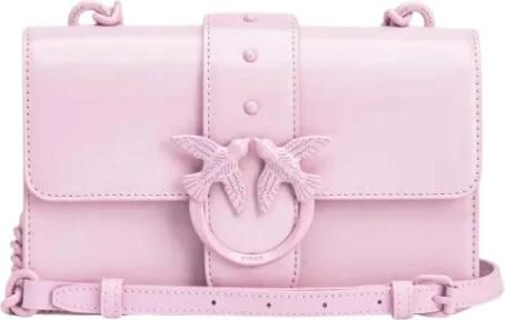 Pinko Crossbody bags Love One damen Umhängetasche Rosa 100059-A12 in poeder roze