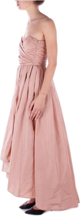 Pinko Techno taffeta sweetheart jurk met zakken Pink Dames - Foto 7