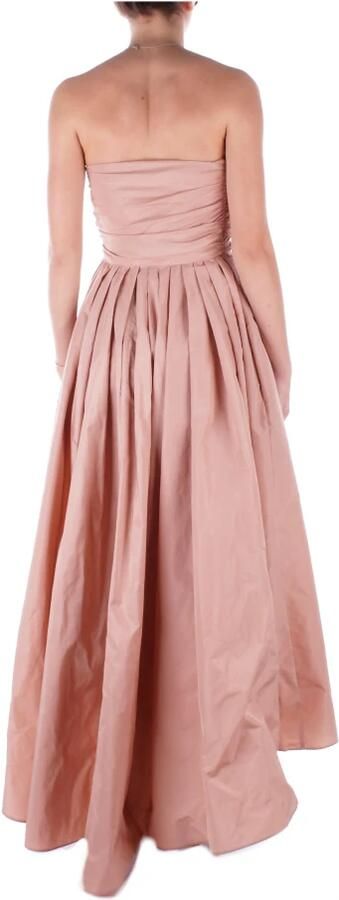 Pinko Techno taffeta sweetheart jurk met zakken Pink Dames - Foto 4