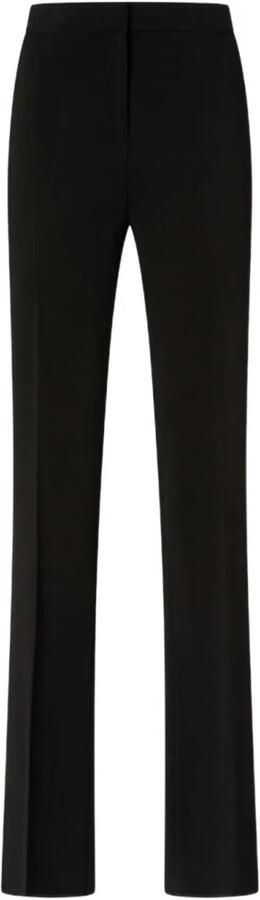 Pinko Elegante Zwarte Rechte Broek Black Dames