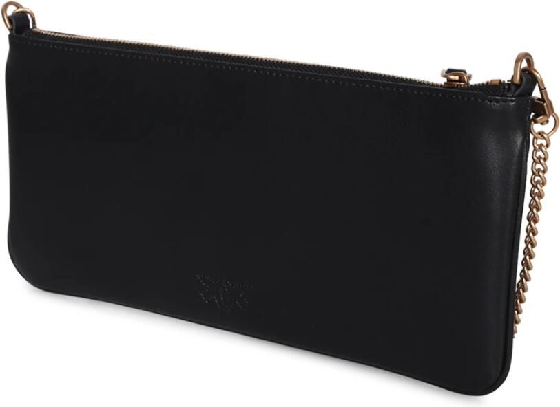 Pinko Zwarte Horizontale Platte Vitello Set Tassen Black Dames - Foto 3