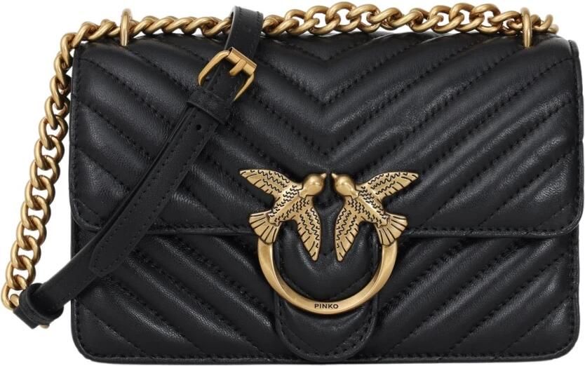 Pinko Handten Samenstelling: 100% (niet gespecificeerd) Productcode: 100074-A0Gk-Z99Q Black Dames - Foto 6