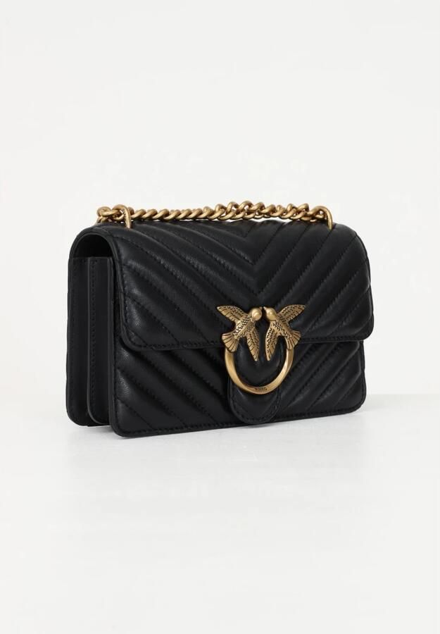 Pinko Handten Samenstelling: 100% (niet gespecificeerd) Productcode: 100074-A0Gk-Z99Q Black Dames - Foto 3