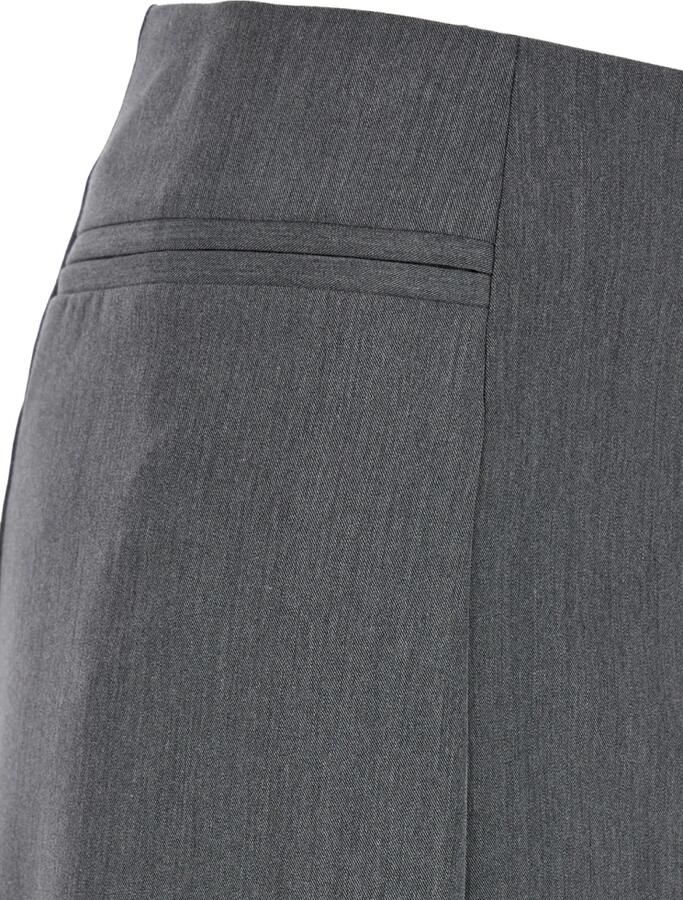 Pinko Grijze Fluwelen Rok Gray Dames