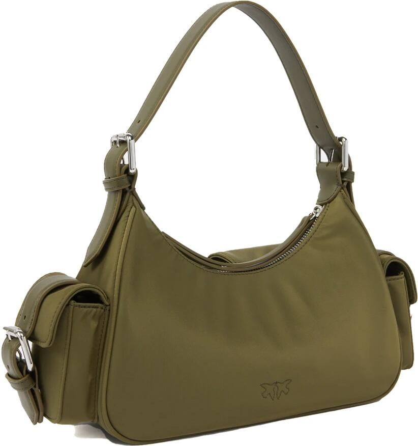 Pinko Groene Cargo Tas met Nuttige Zakken Green Dames - Foto 2