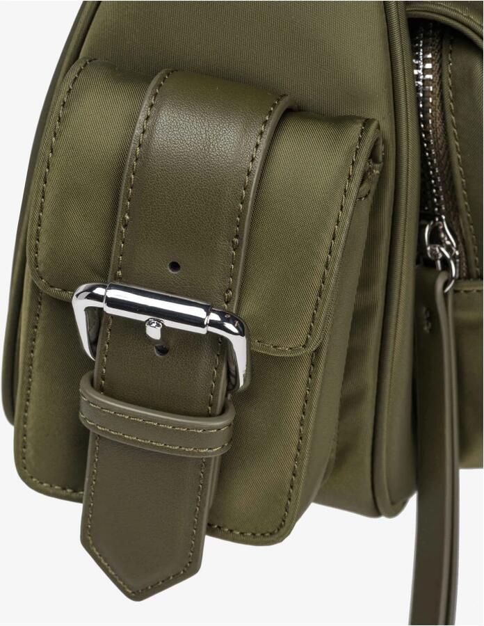 Pinko Groene Cargo Tas met Nuttige Zakken Green Dames - Foto 5