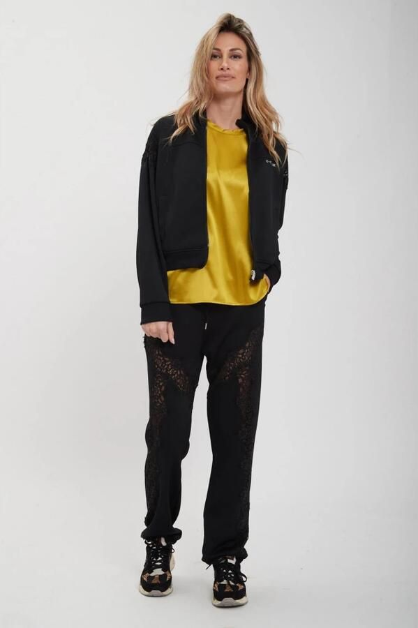 Pinko Interlock Joggingbroek Black Dames - Foto 2