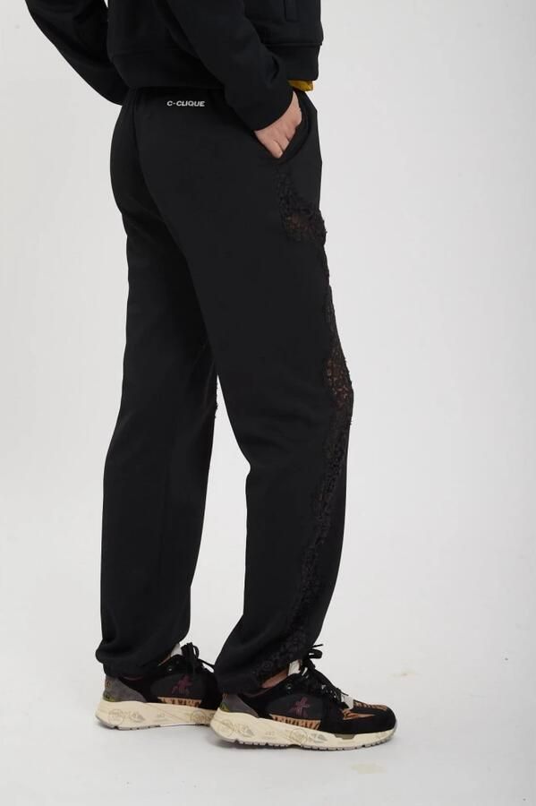 Pinko Interlock Joggingbroek Black Dames - Foto 5