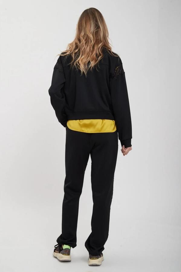 Pinko Interlock Joggingbroek Black Dames - Foto 8