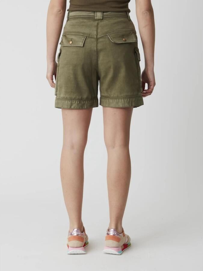 Pinko Katoenen Broek Reiniger Green Dames - Foto 3