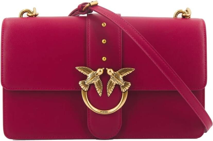 Pinko Klassieke Crossbodytas Red Dames - Foto 4