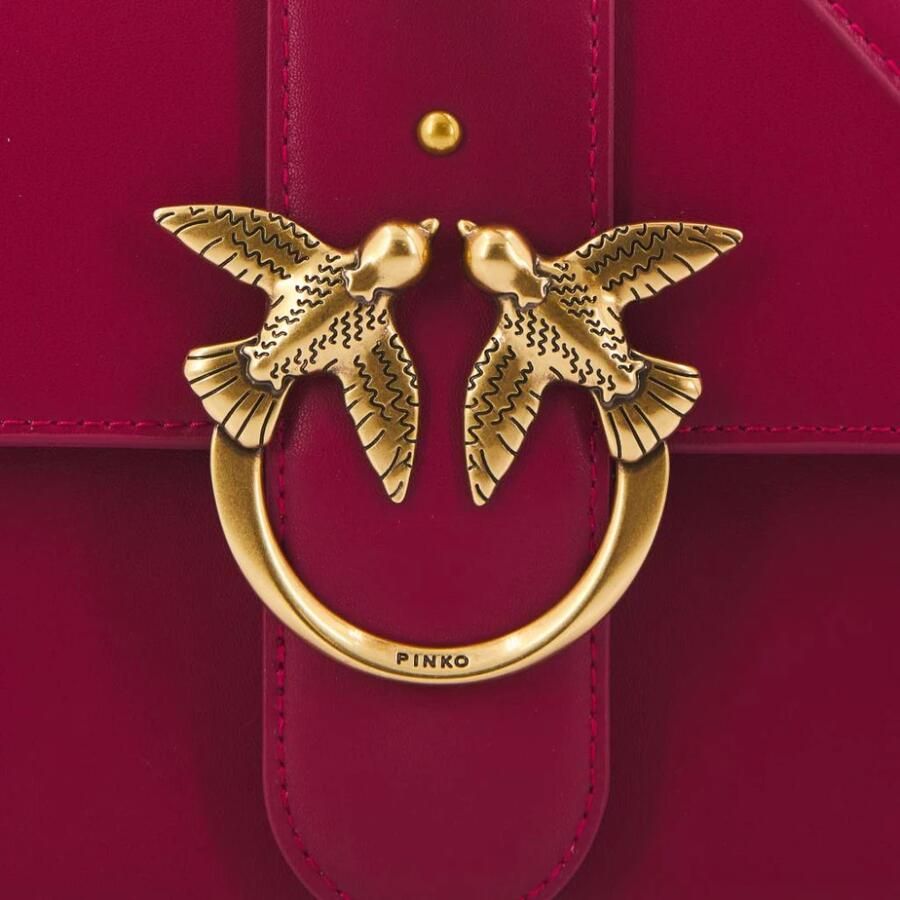 Pinko Klassieke Crossbodytas Red Dames - Foto 3