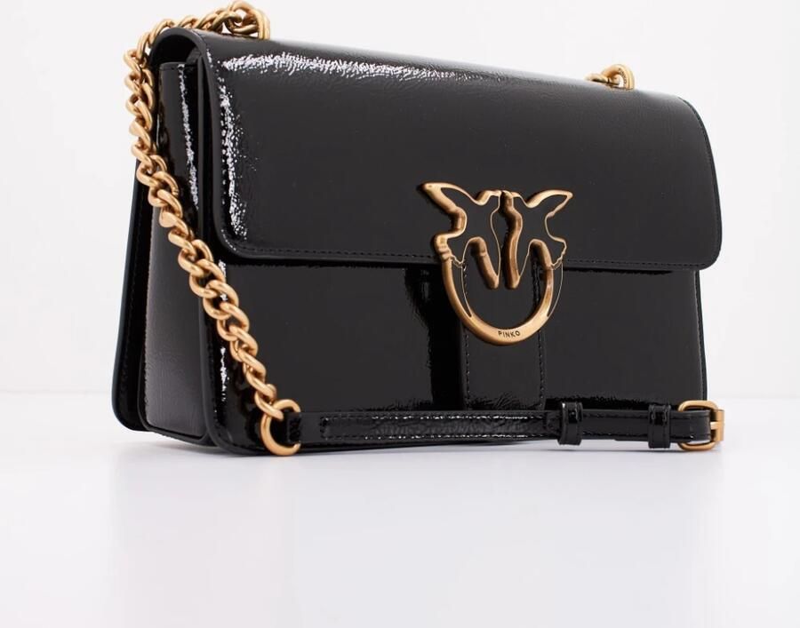 Pinko Love Birds Omvormbare Schoudertas Black Dames - Foto 3