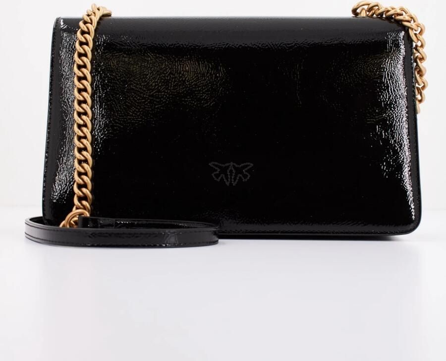 Pinko Love Birds Omvormbare Schoudertas Black Dames - Foto 2