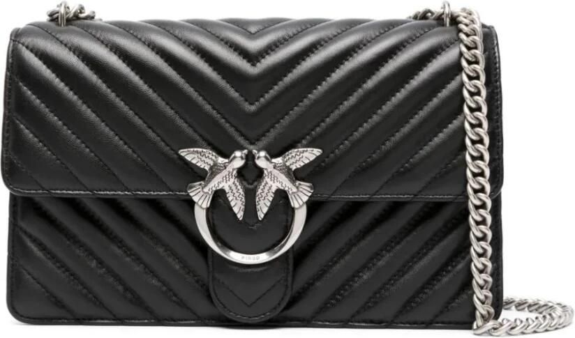 Pinko Stijlvolle Cross Body Tas voor Vrouwen Black Dames - Foto 5