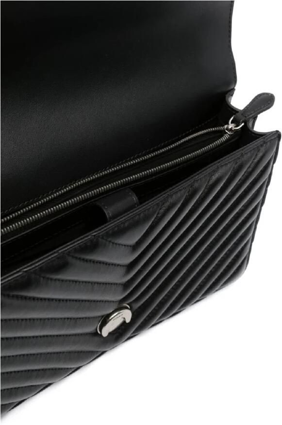 Pinko Stijlvolle Cross Body Tas voor Vrouwen Black Dames - Foto 3