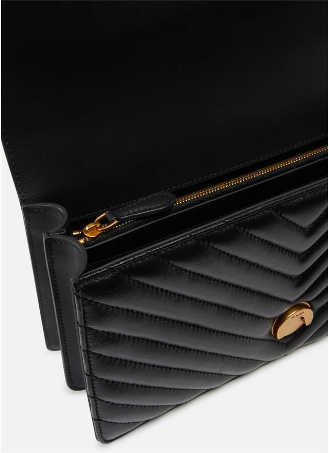 Pinko Handtassen Samenstelling: 100% (niet gespecificeerd) Productcode: 100941-A0Gk-Z99Q Black Dames - Foto 2