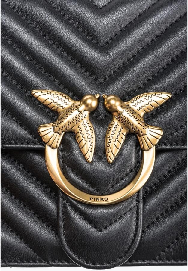 Pinko Handtassen Samenstelling: 100% (niet gespecificeerd) Productcode: 100941-A0Gk-Z99Q Black Dames - Foto 4