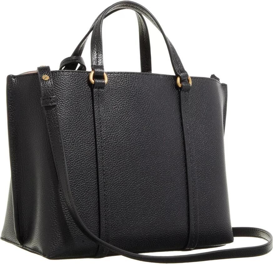 Pinko Klassieke Zwarte Handtas met Handvatten en Afneembare Schouderriem Black Dames - Foto 6