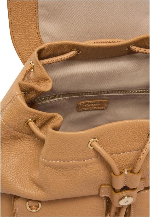 Pinko Rugzakken 'Carrie' Backpack in bruin - Foto 6