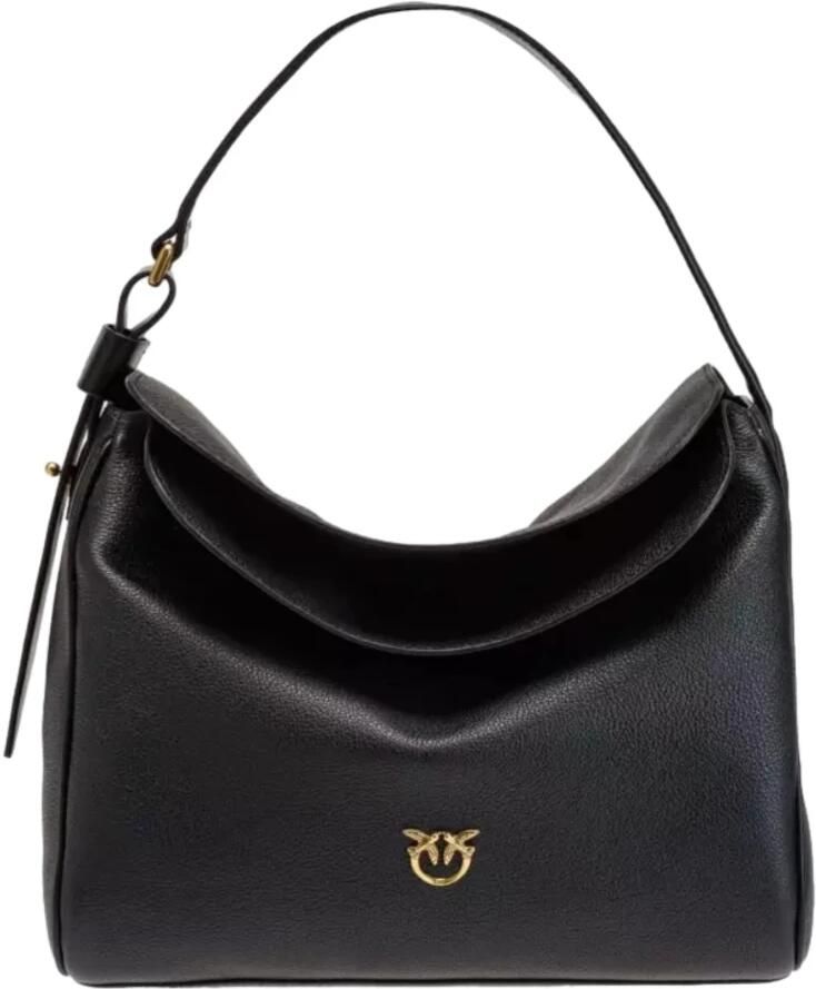 Pinko Stijlvolle Zwarte Tassen Collectie Black Dames