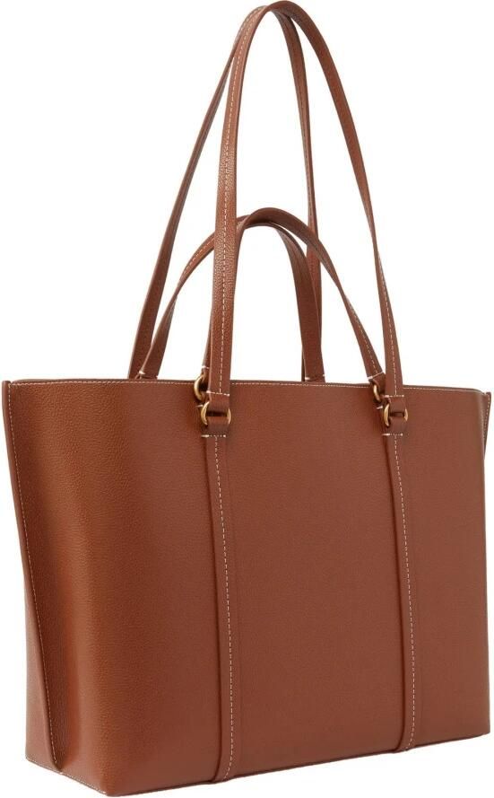 Pinko Bruine Handtas met Love Birds Hanger Brown Dames - Foto 4