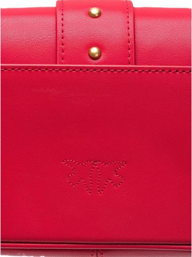 Pinko Leren tassen voor vrouwen Red Dames - Foto 2