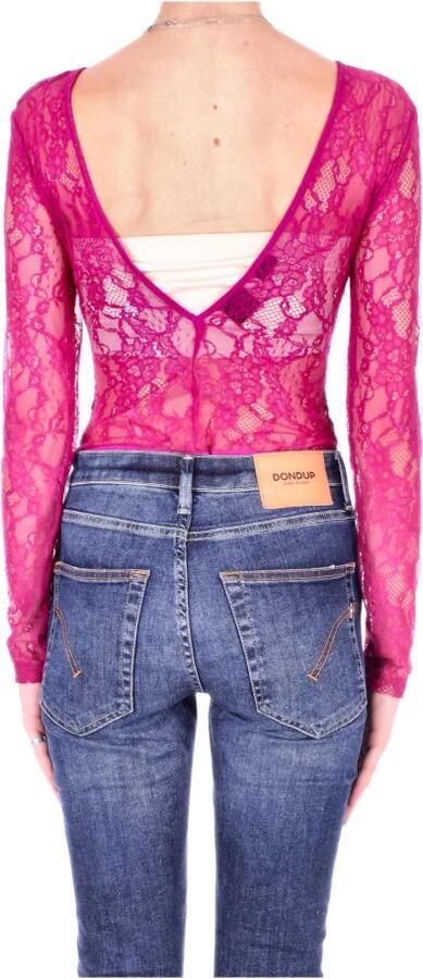 Pinko Long Sleeve Tops Pink Dames