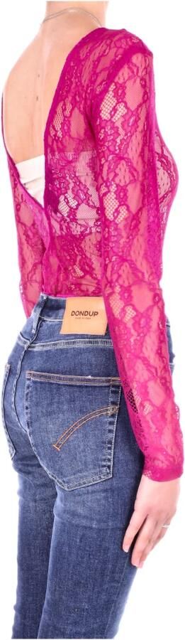 Pinko Long Sleeve Tops Pink Dames - Foto 4